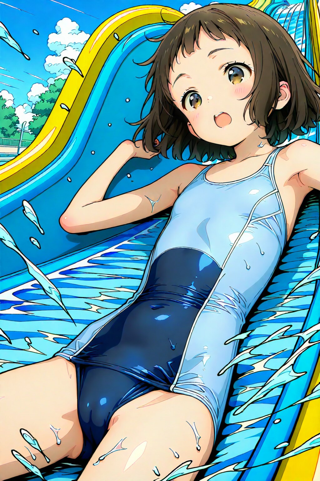 ウォータースライダー