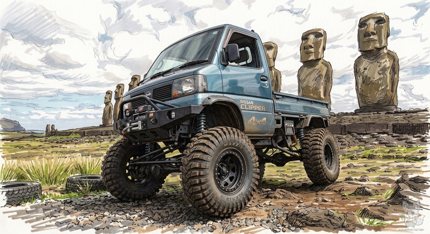 2009年型日産・クリッパートラック(改) | の人気AIイラスト・グラビア