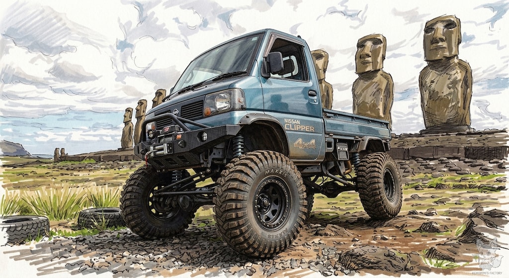 2009年型日産・クリッパートラック(改)