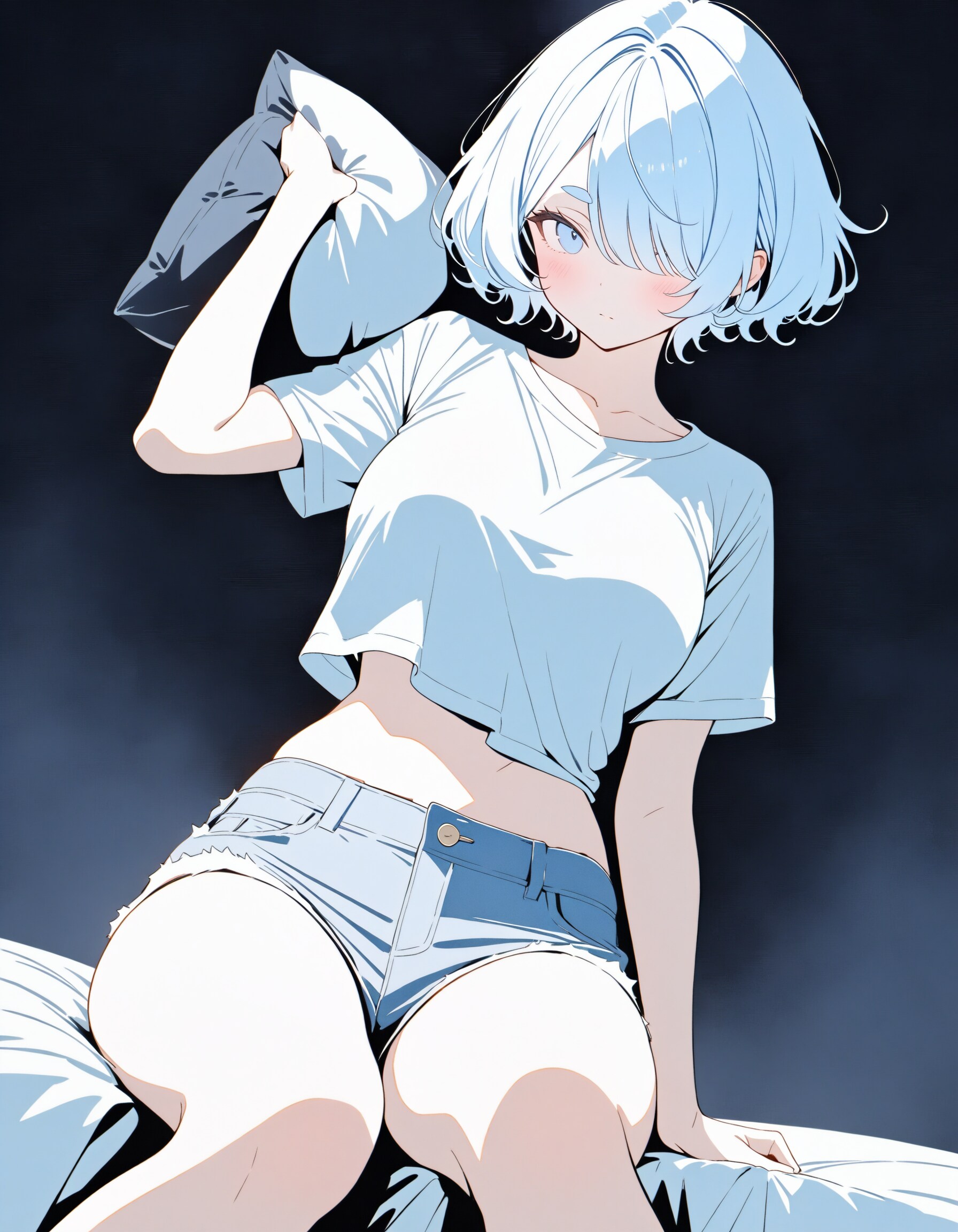 まくらと真っ暗…XL | の人気AIイラスト・グラビア