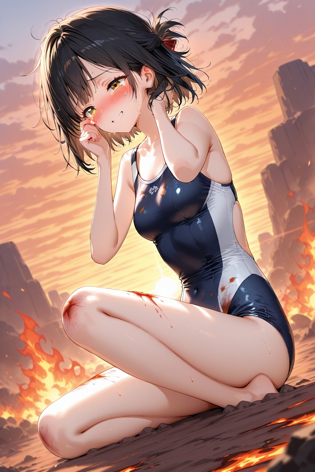 転んだ