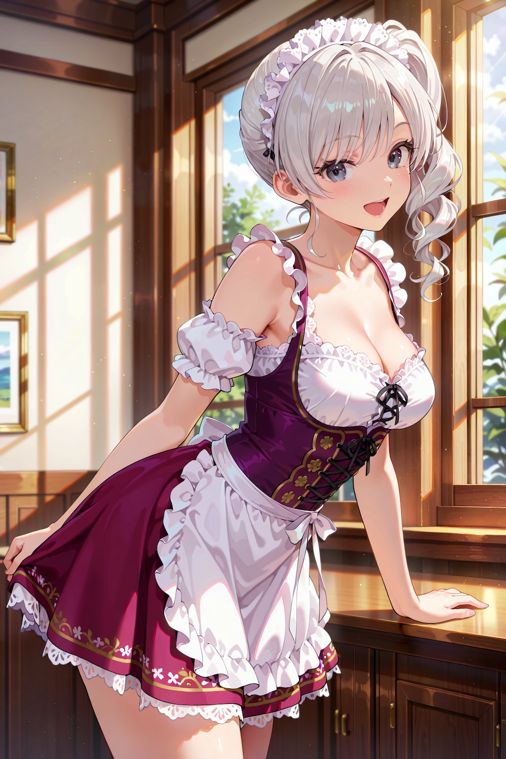 【撮影会】洋館のディアンドル娘 Z708