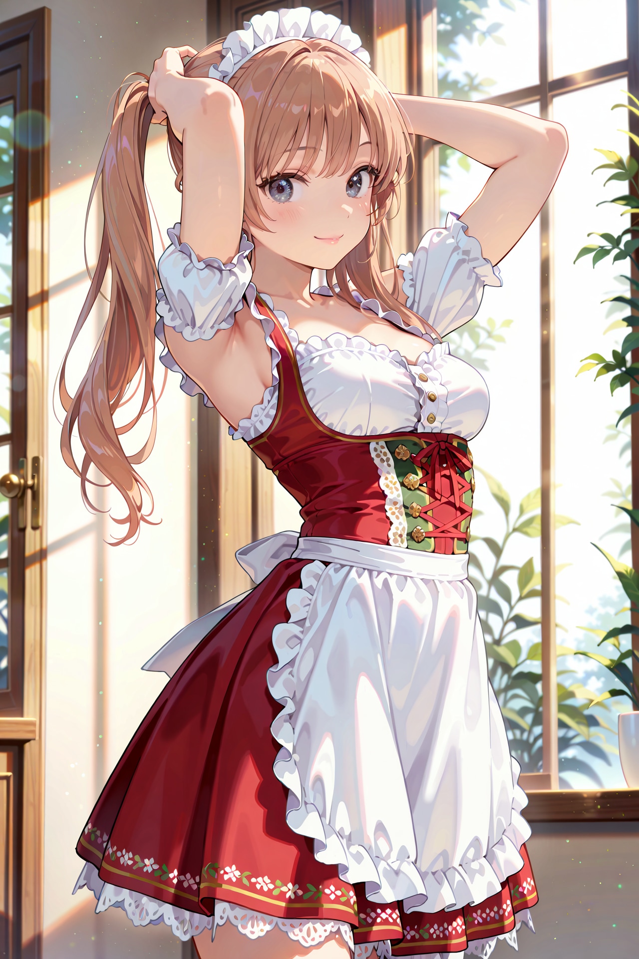 【撮影会】洋館のディアンドル娘 Z708