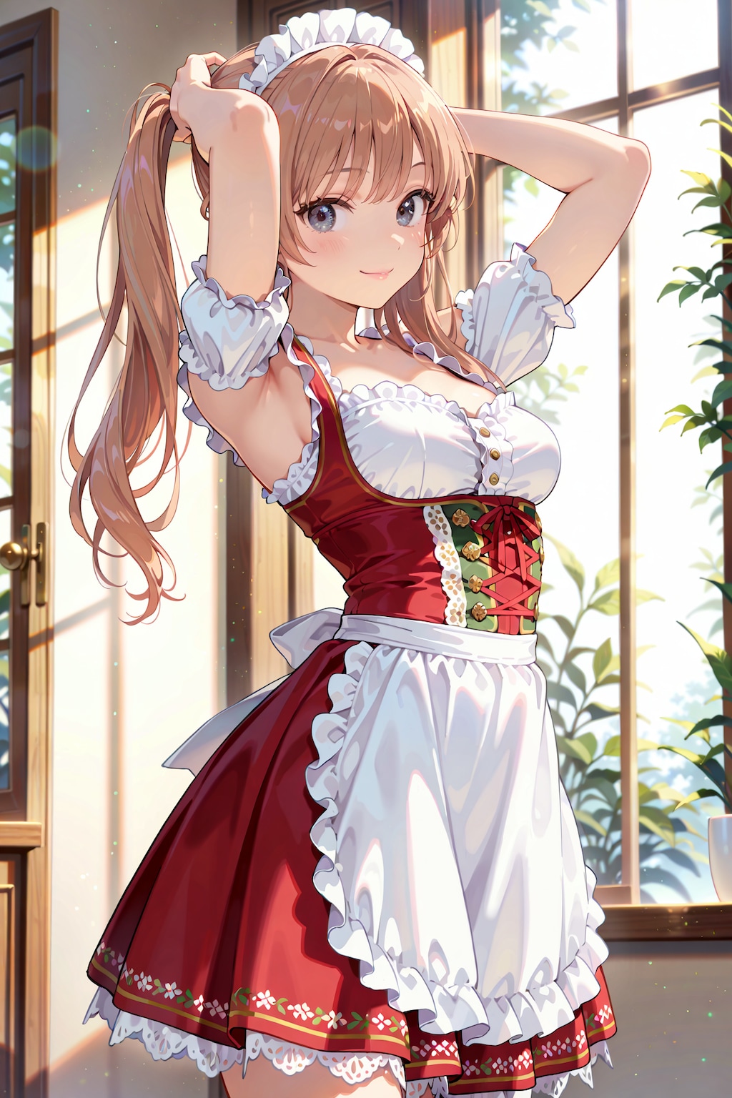 【撮影会】洋館のディアンドル娘 Z708