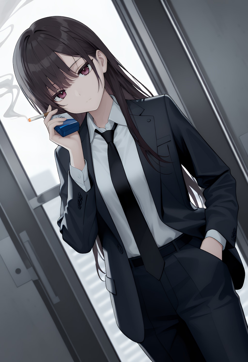 仕事人は愛煙家