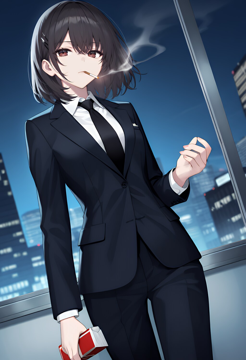 仕事人は愛煙家