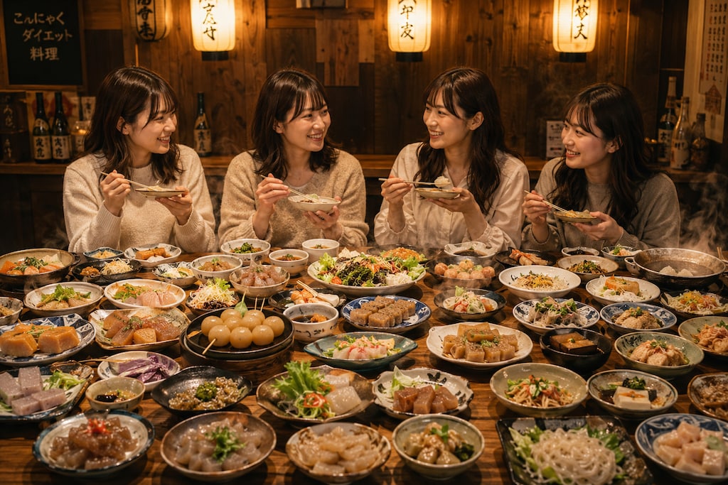 こんにゃく料理ダイエット食事会