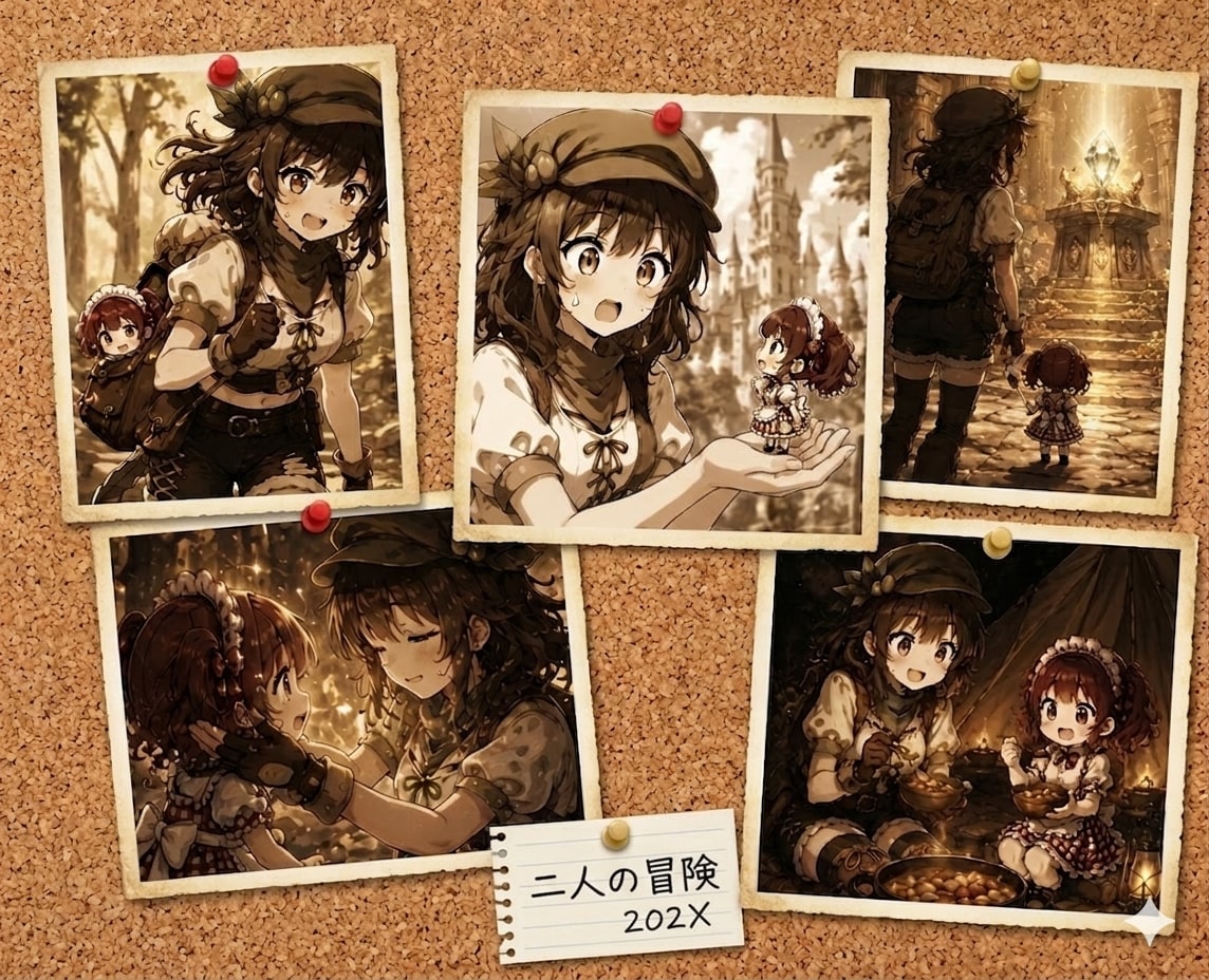漫画風