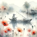 ひなげしの花 3枚目