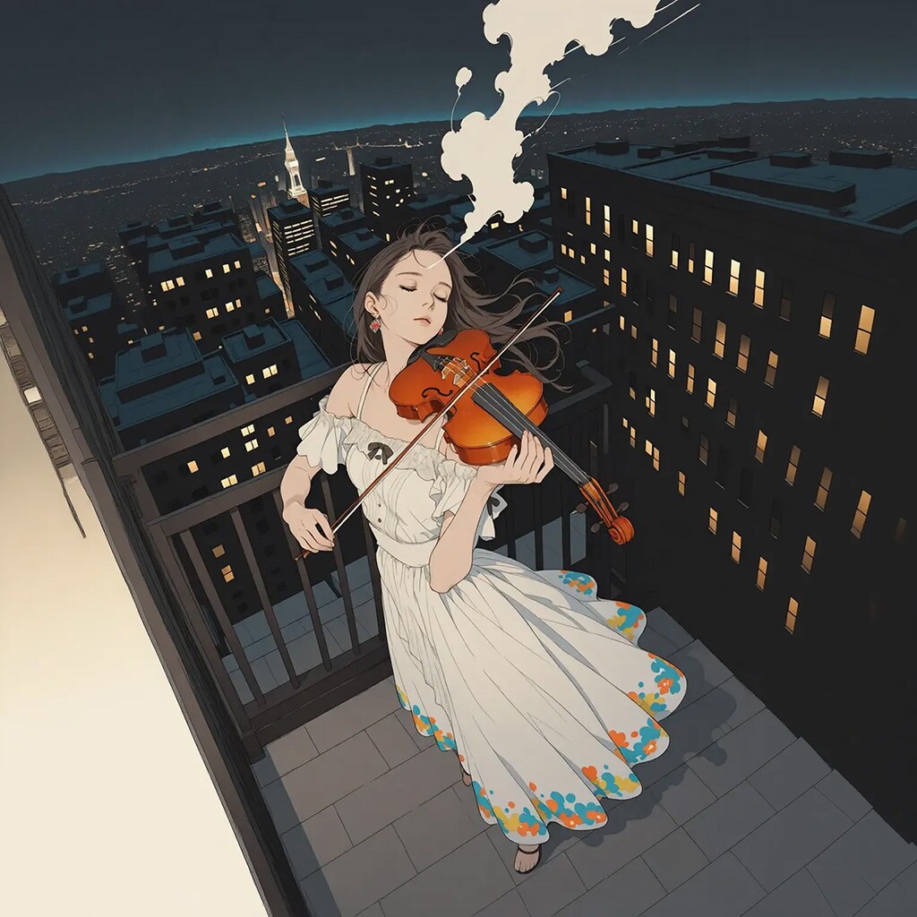 煮詰まったバイオリニスト | の人気AIイラスト・グラビア