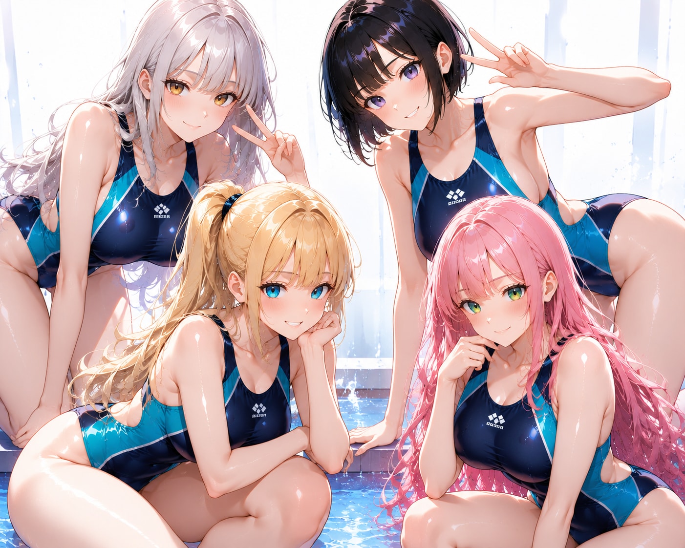 競泳水着♡