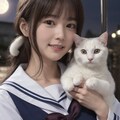 高校生とニャンコ（フォト） 2枚目