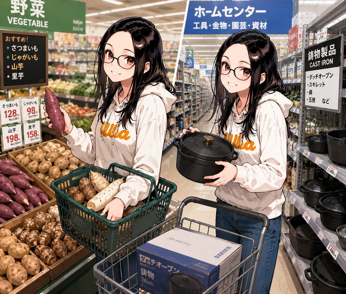 <うちの子ちゃん>か「いも」の | の人気AIイラスト・グラビア