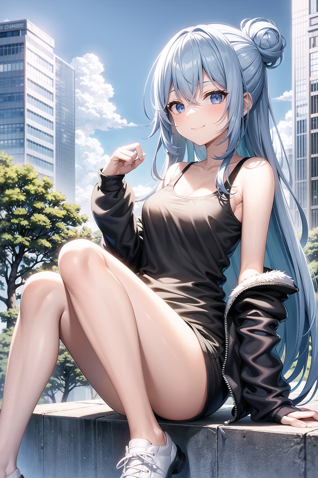 ただ笑う