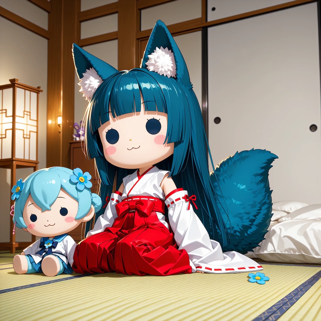 うちの子のぬいぐるみ