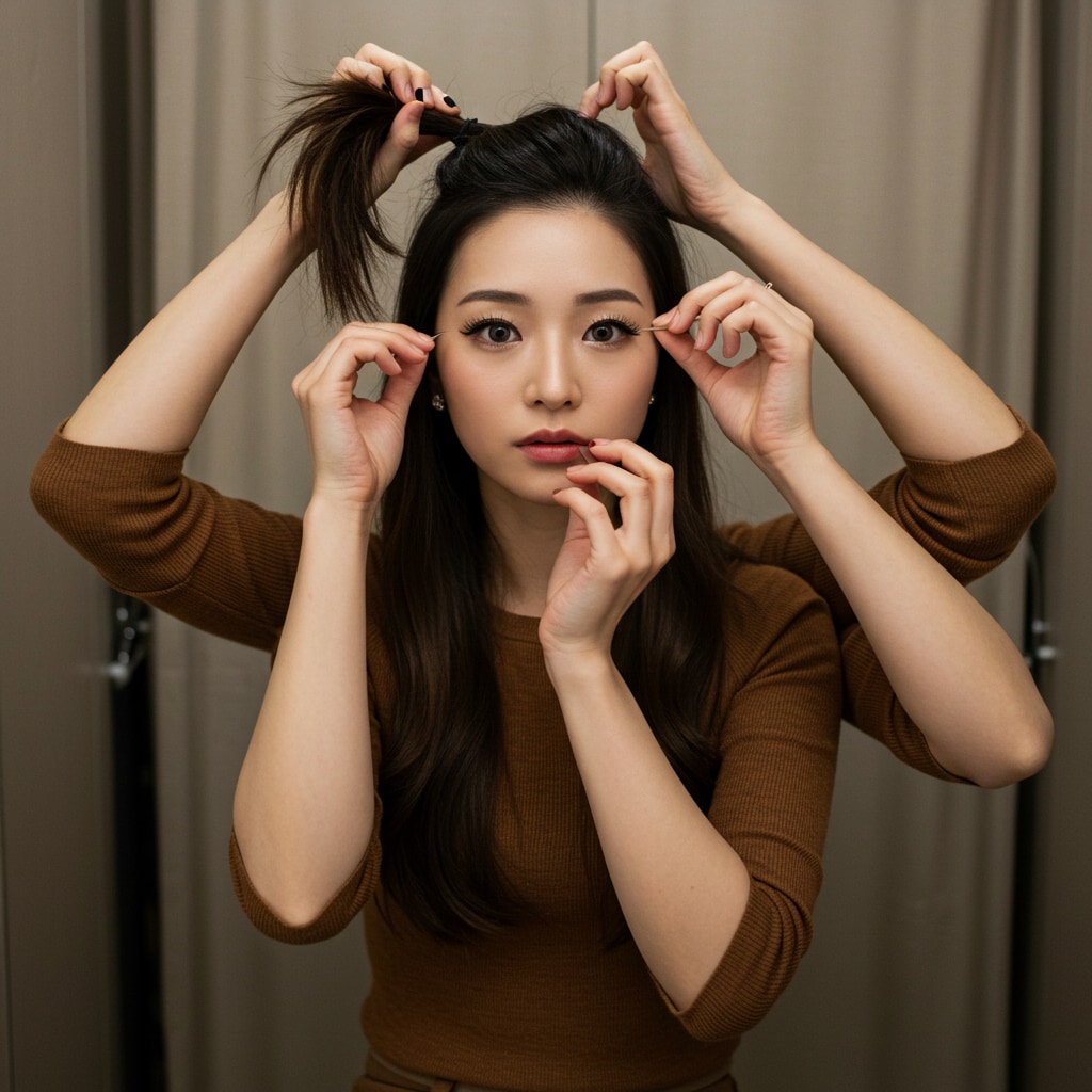 アシュラ族のおねえさん(身支度編）