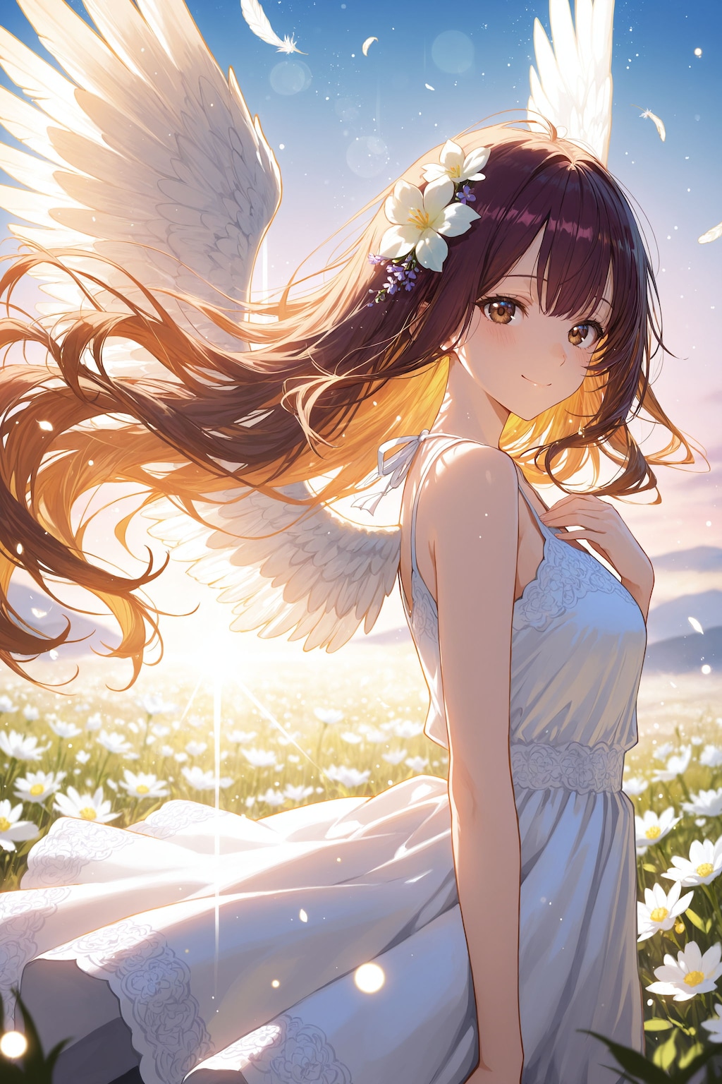 天使さん頑張ります