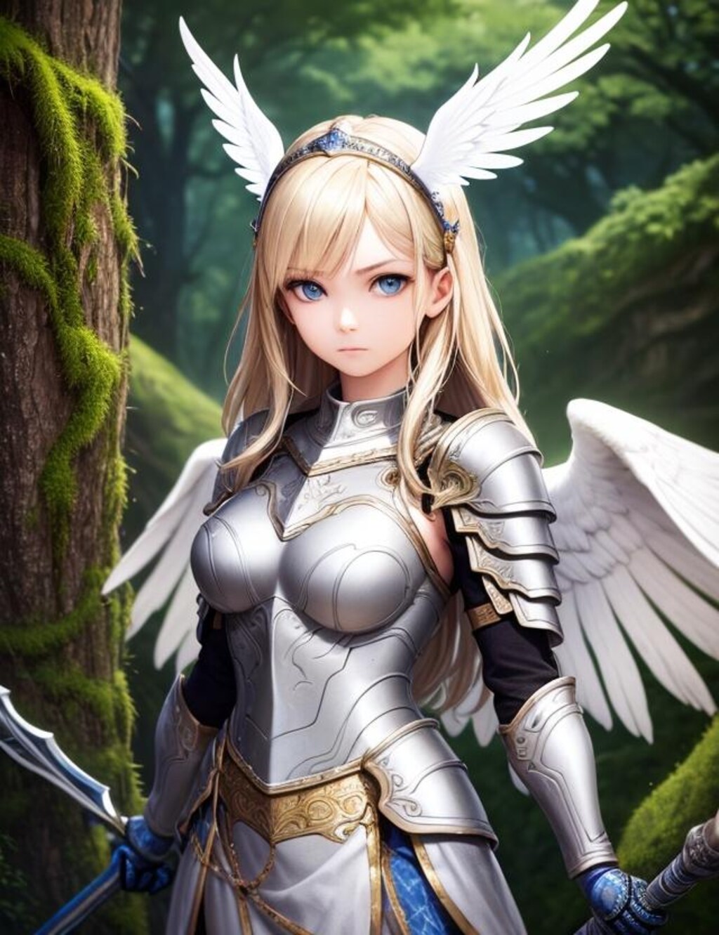 樹海と戦乙女 valkyrie forest_2