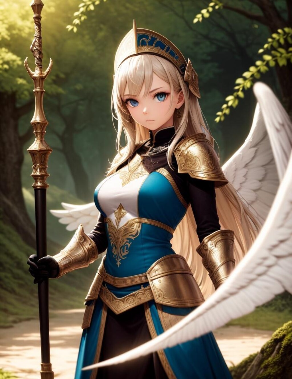 樹海と戦乙女 valkyrie forest_2