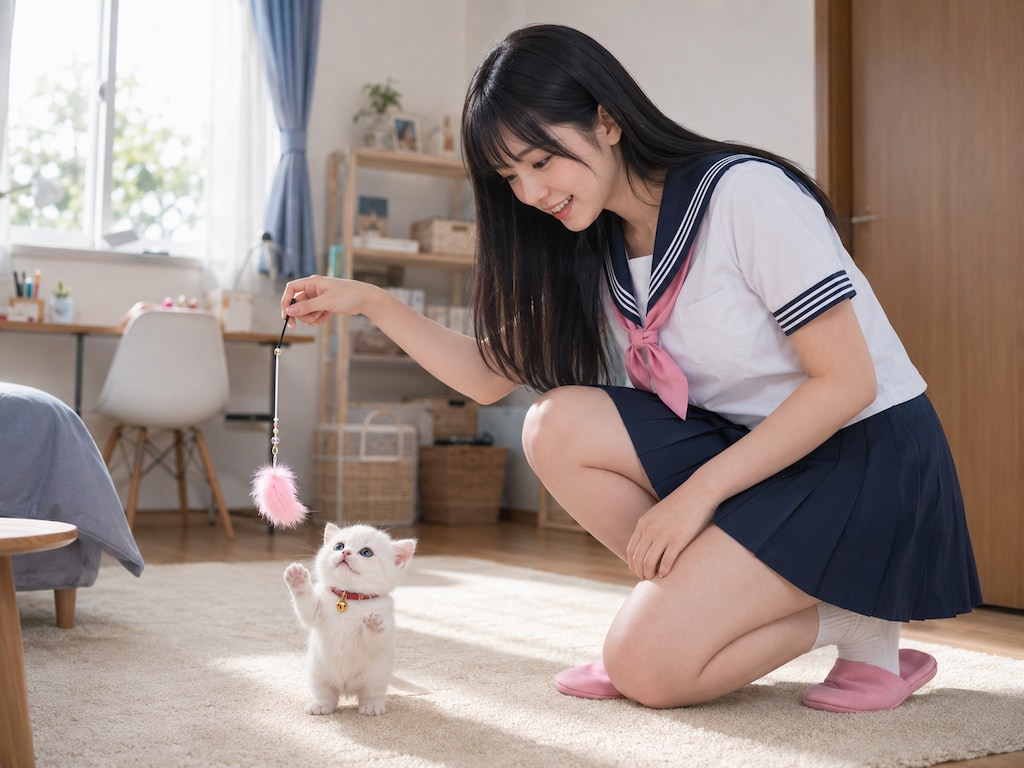 子猫の世話係