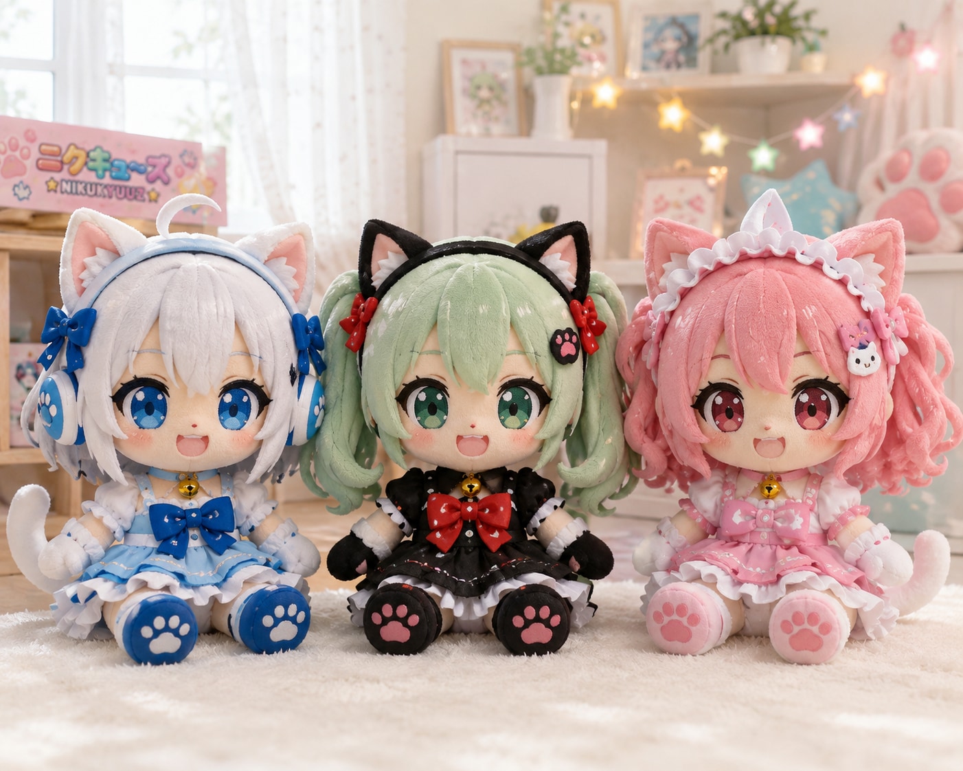 ニクキュ〜ズのぬいぐるみ | の人気AIイラスト・グラビア
