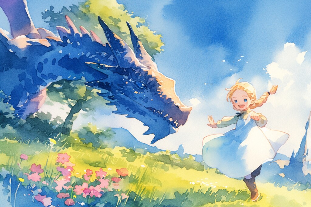 ドラゴンと少女（竜騎士）63