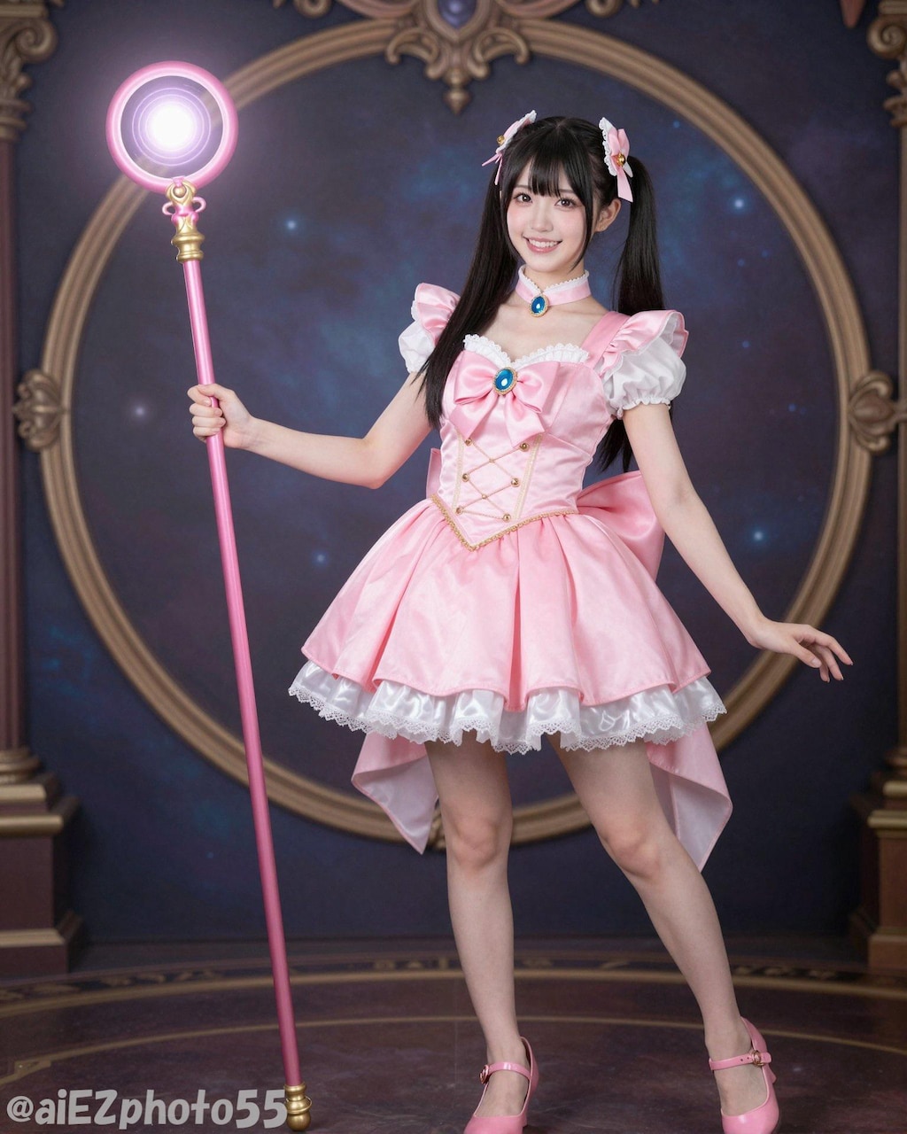 魔法少女コスプレ１