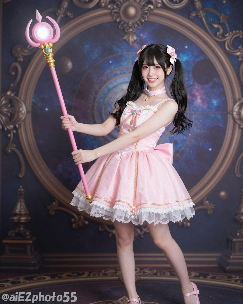 魔法少女コスプレ１