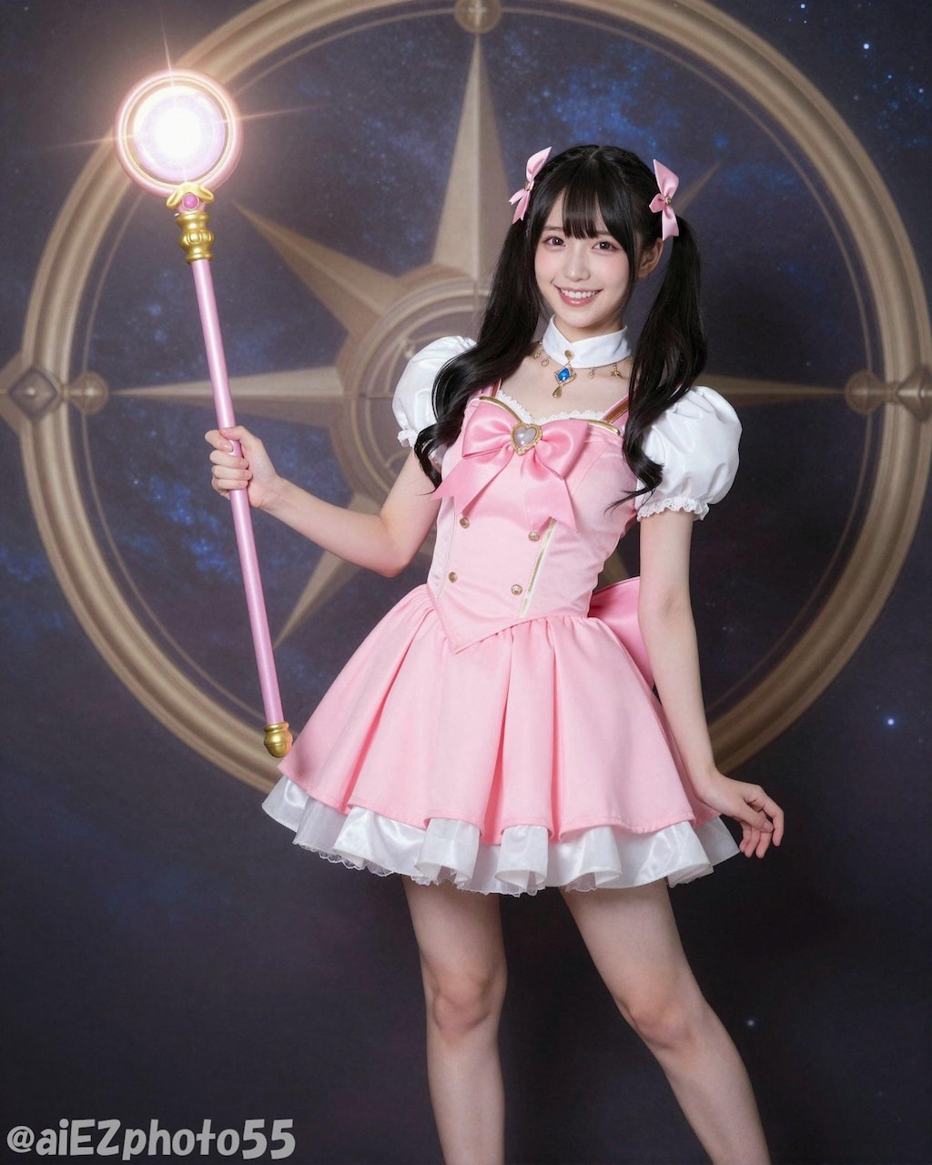 魔法少女コスプレ１