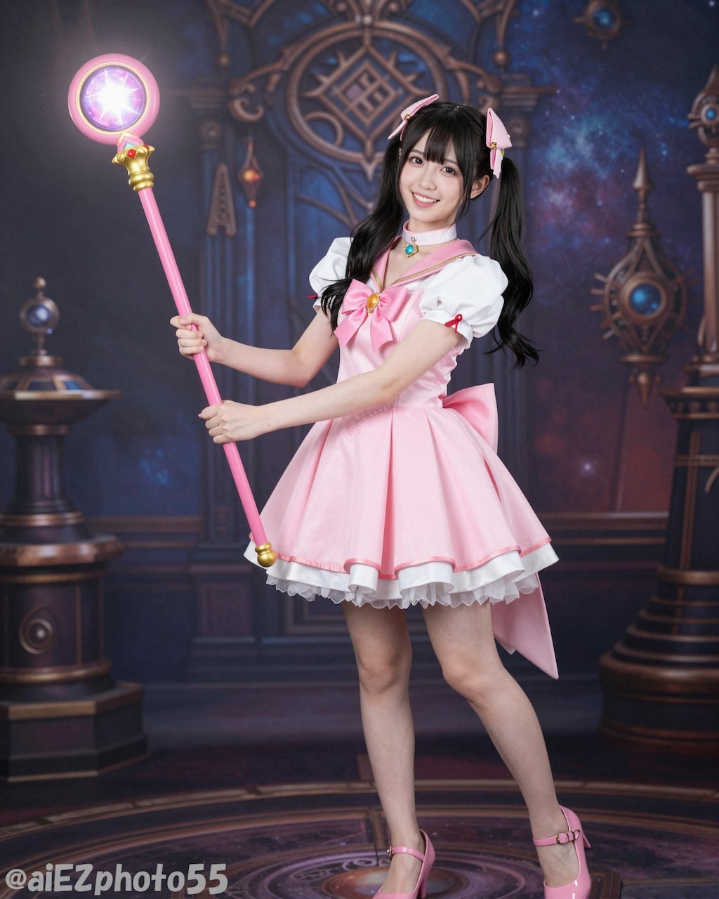 魔法少女コスプレ１