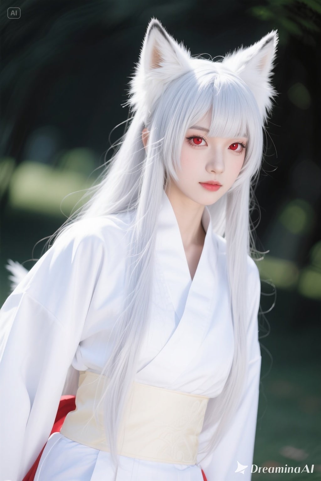 【実写風？】キツネの御神体様？