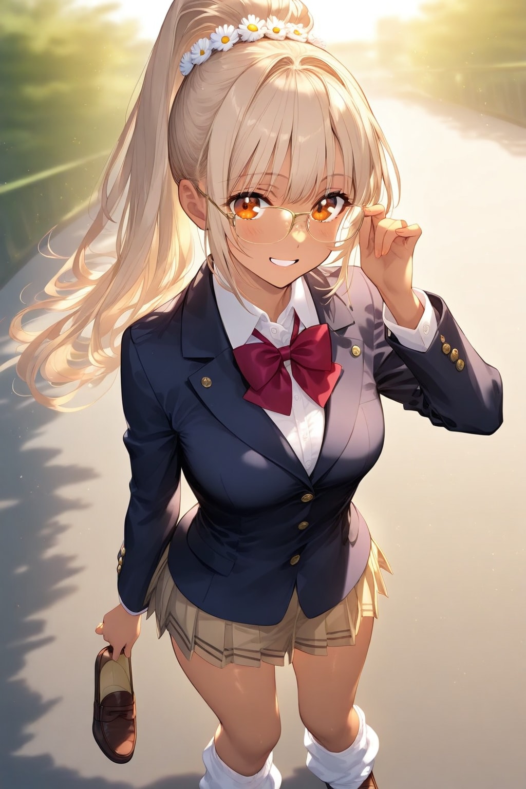 伊達メガネかけてみる