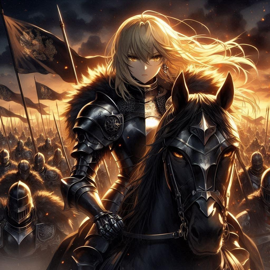 ブロンドの女騎士さん648