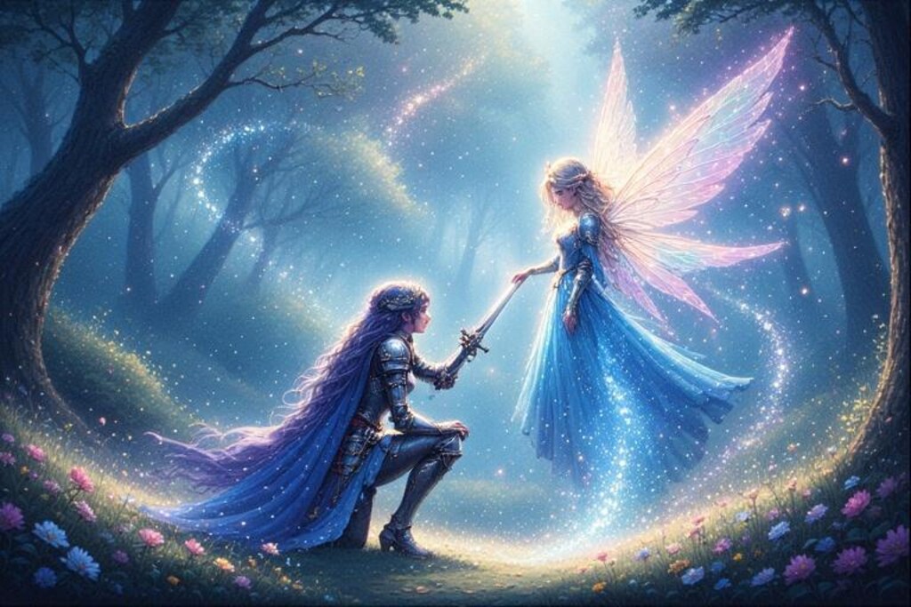 剣を授ける妖精王