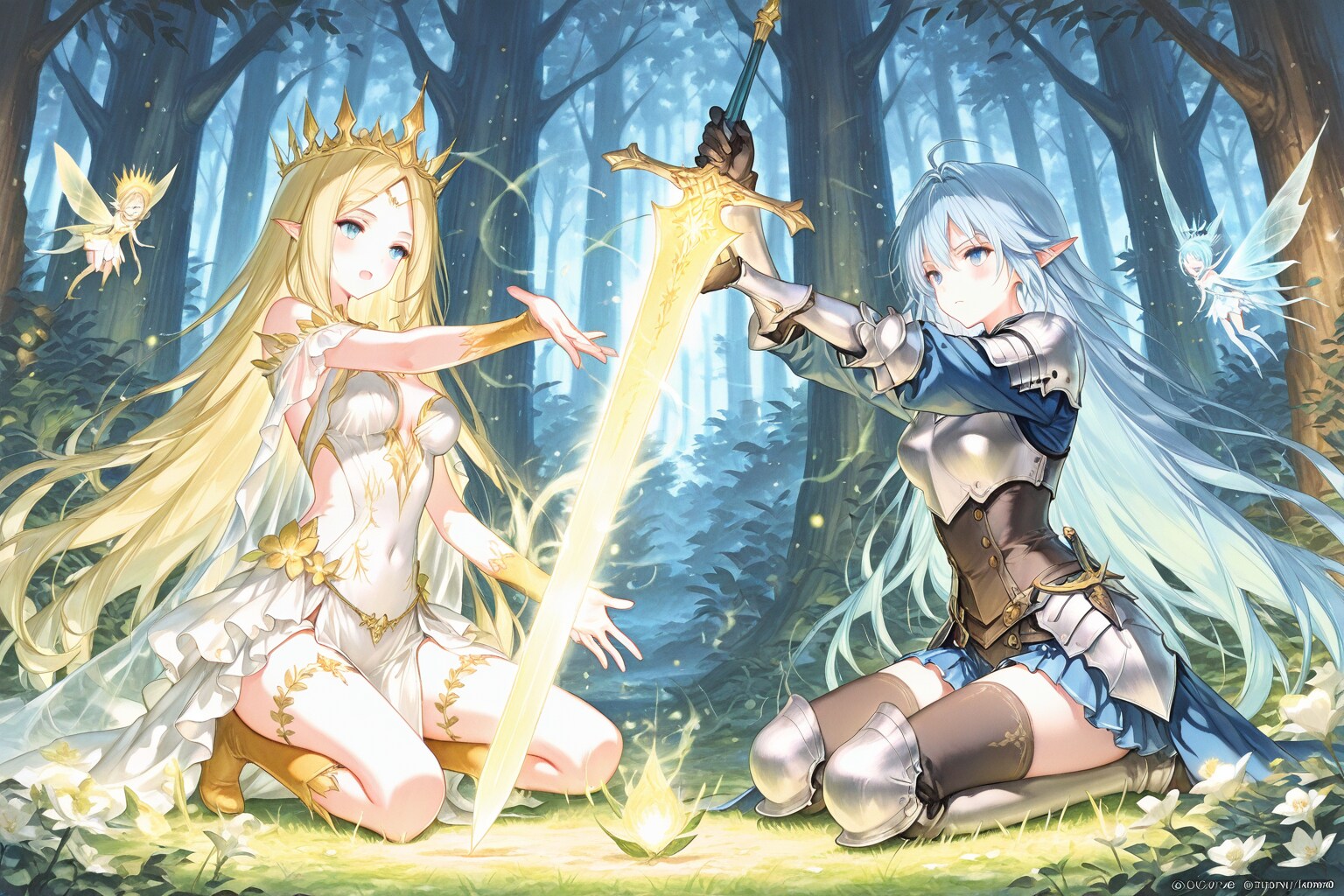 剣を授ける妖精王 | の人気AIイラスト・グラビア