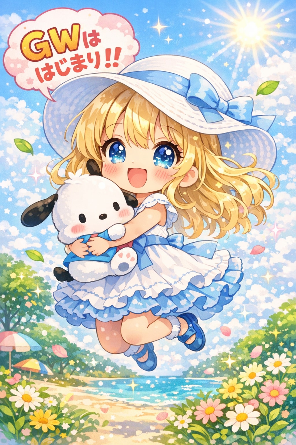 ゴールデンウィークはじまったネ！！