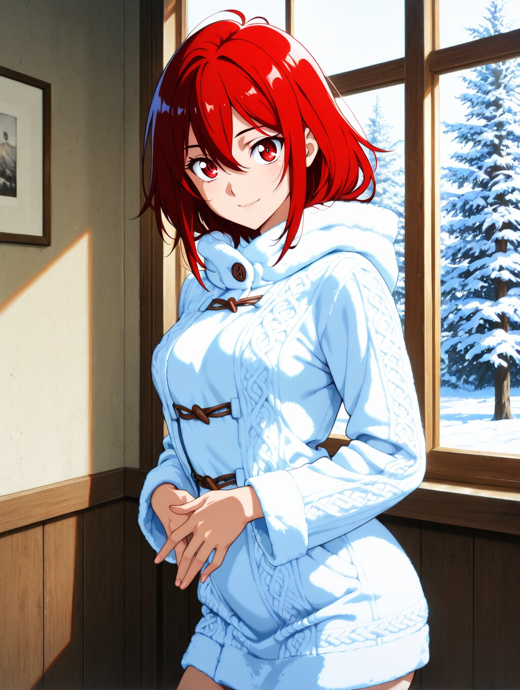 エレガントなコート