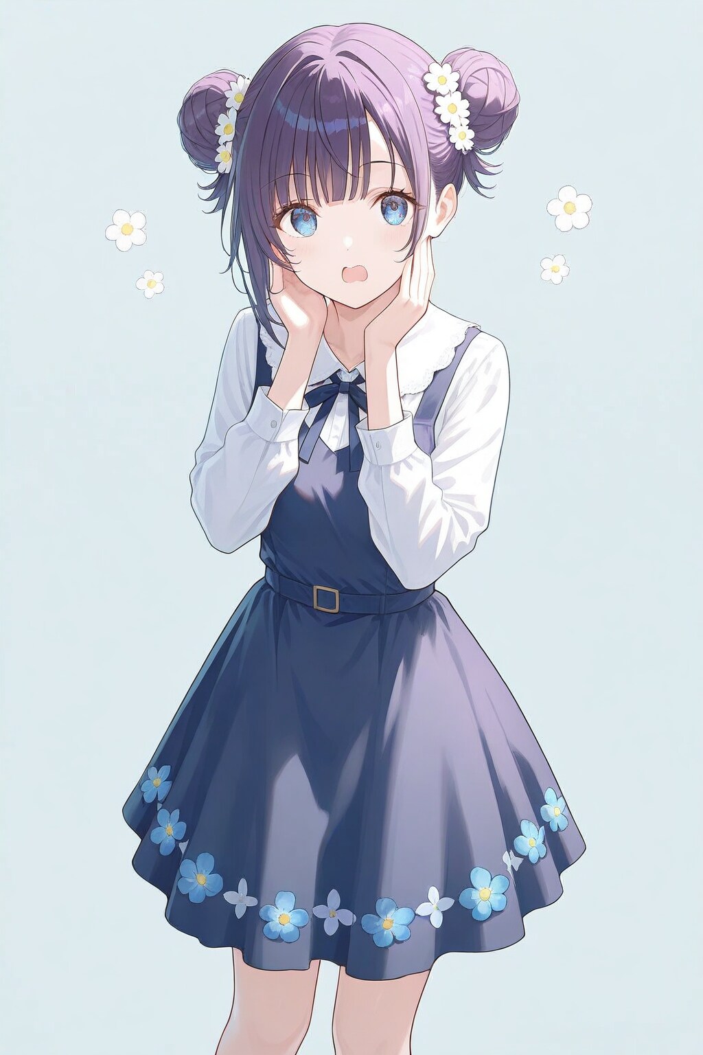 びっくり😳💦なおだんごちゃん🍡✨ | の人気AIイラスト・グラビア