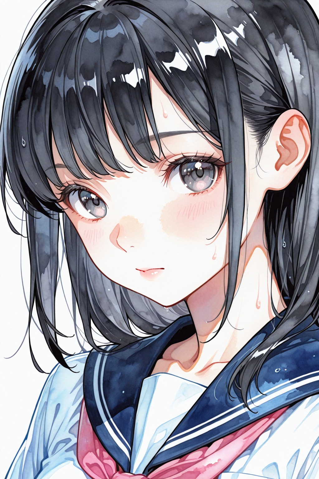ポートレート | の人気AIイラスト・グラビア