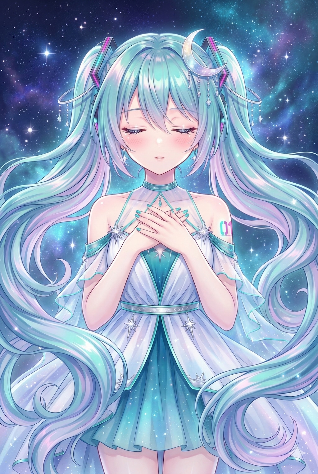 星空に祈る蒼き幻影