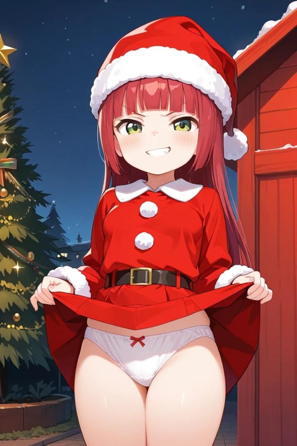 メスガキサンタ少女