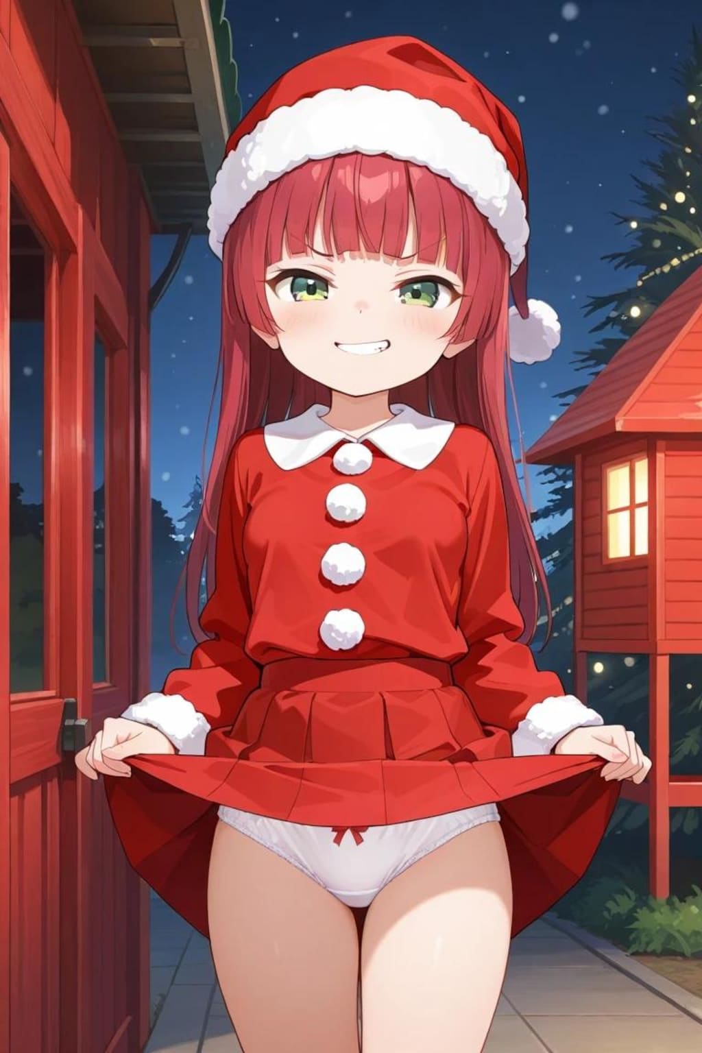 メスガキサンタ少女