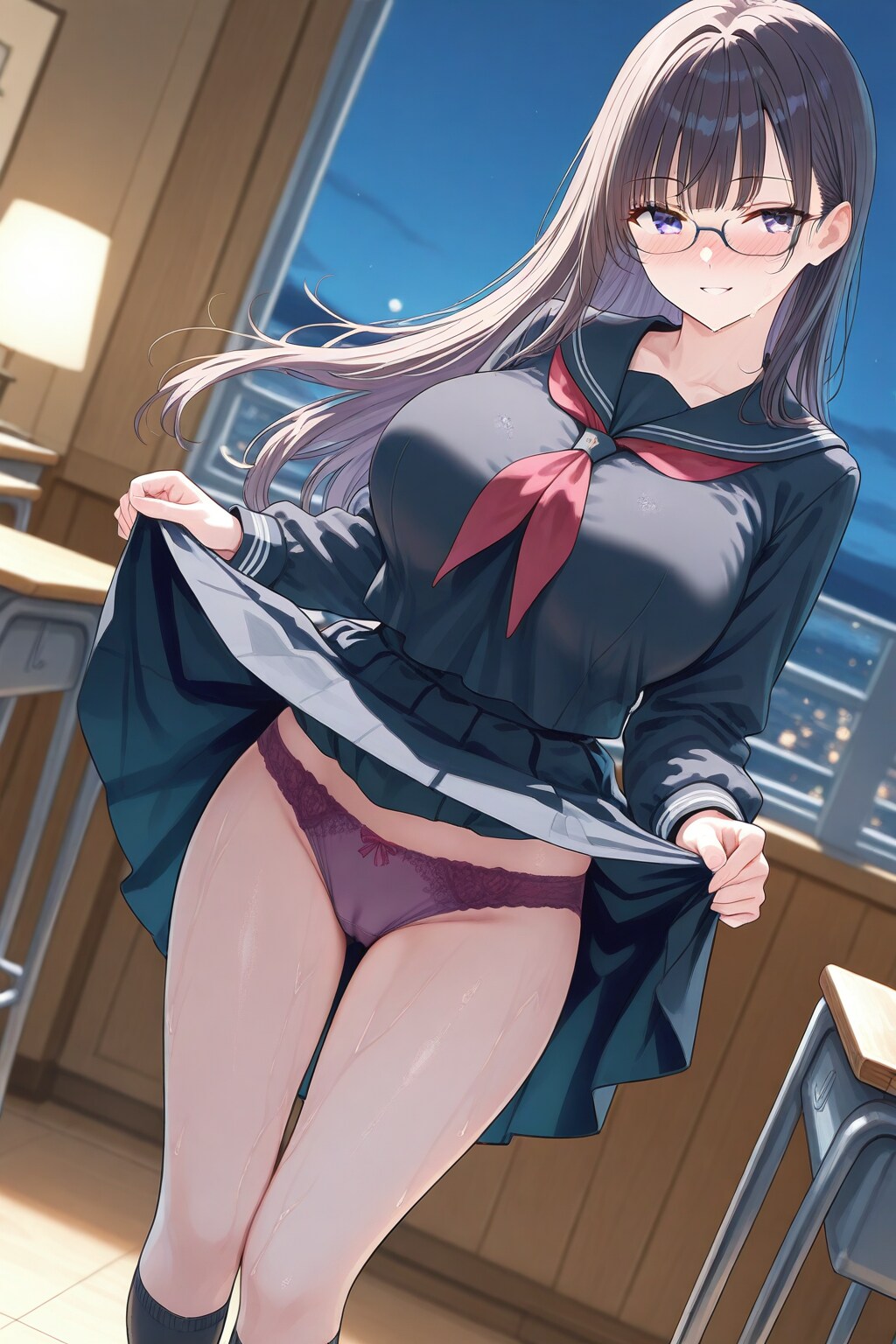 服装チェックするんでしょ、センセ？