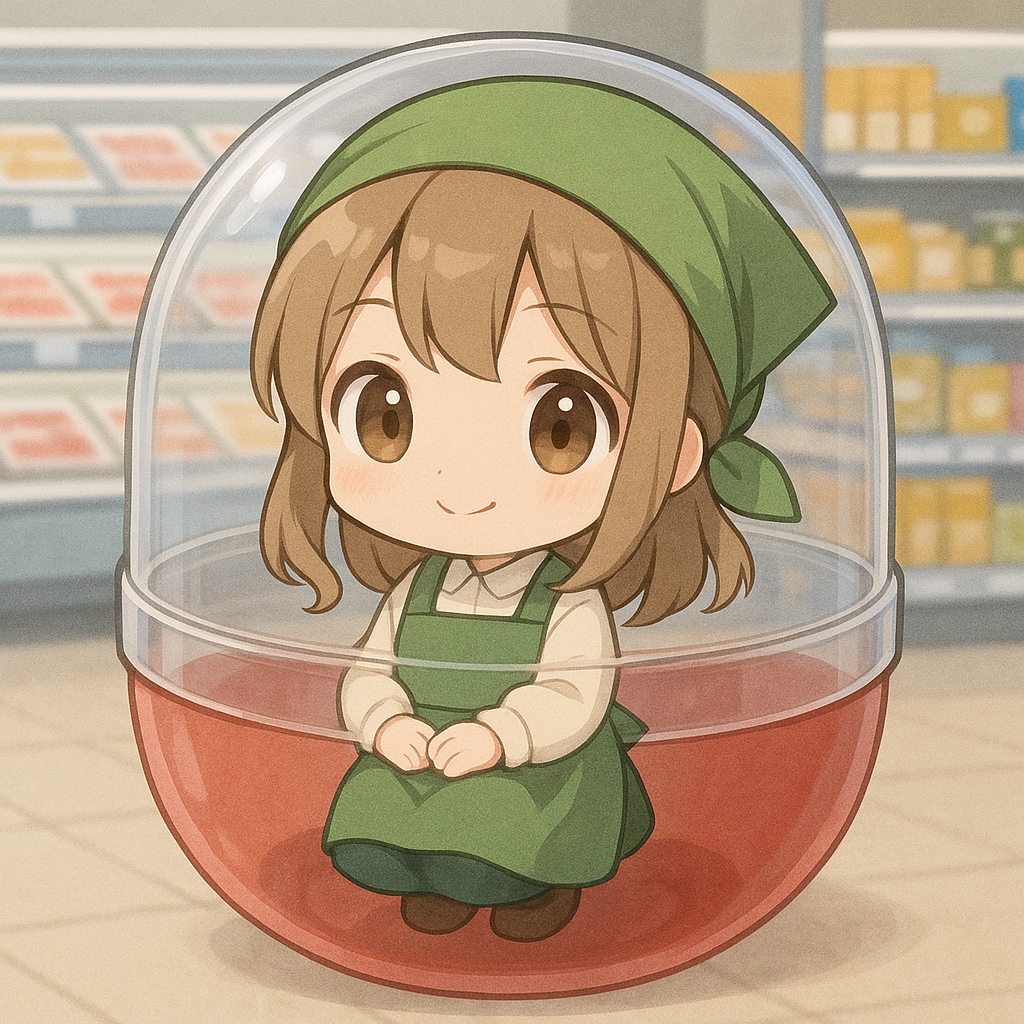 生成モデルGemini2.5ちゃんをカプセルに入れたよ