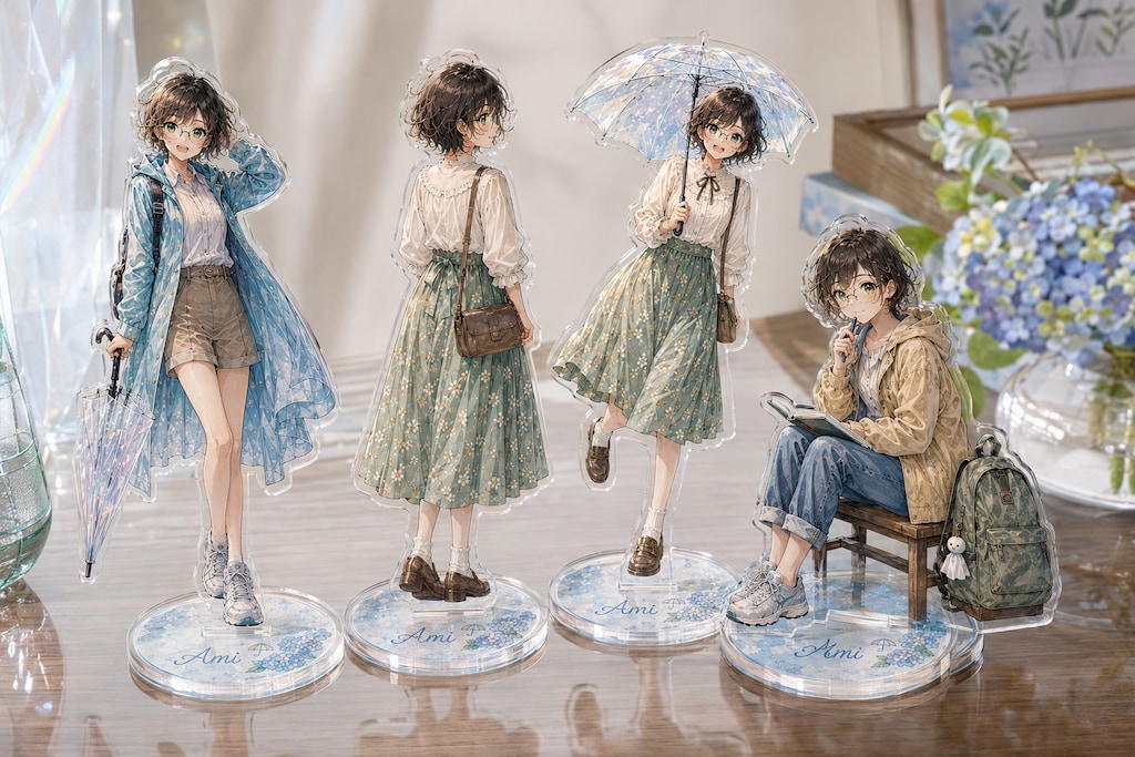 うちの子アクリルスタンド。