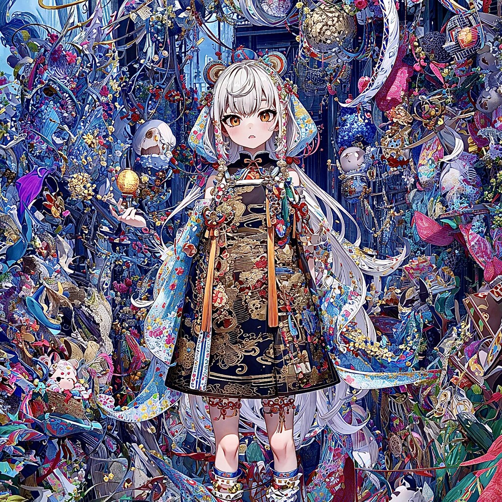 ごちゃごちゃアートII🐾