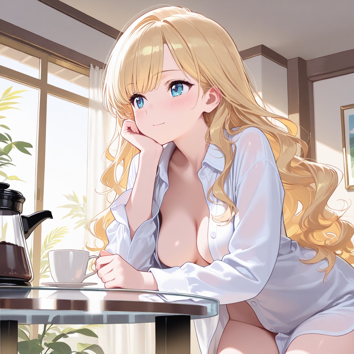 朝の一時