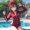 水着ジャージふわ子 3枚目