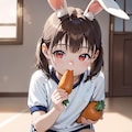 ニンジン大好きウサ耳娘 9枚目
