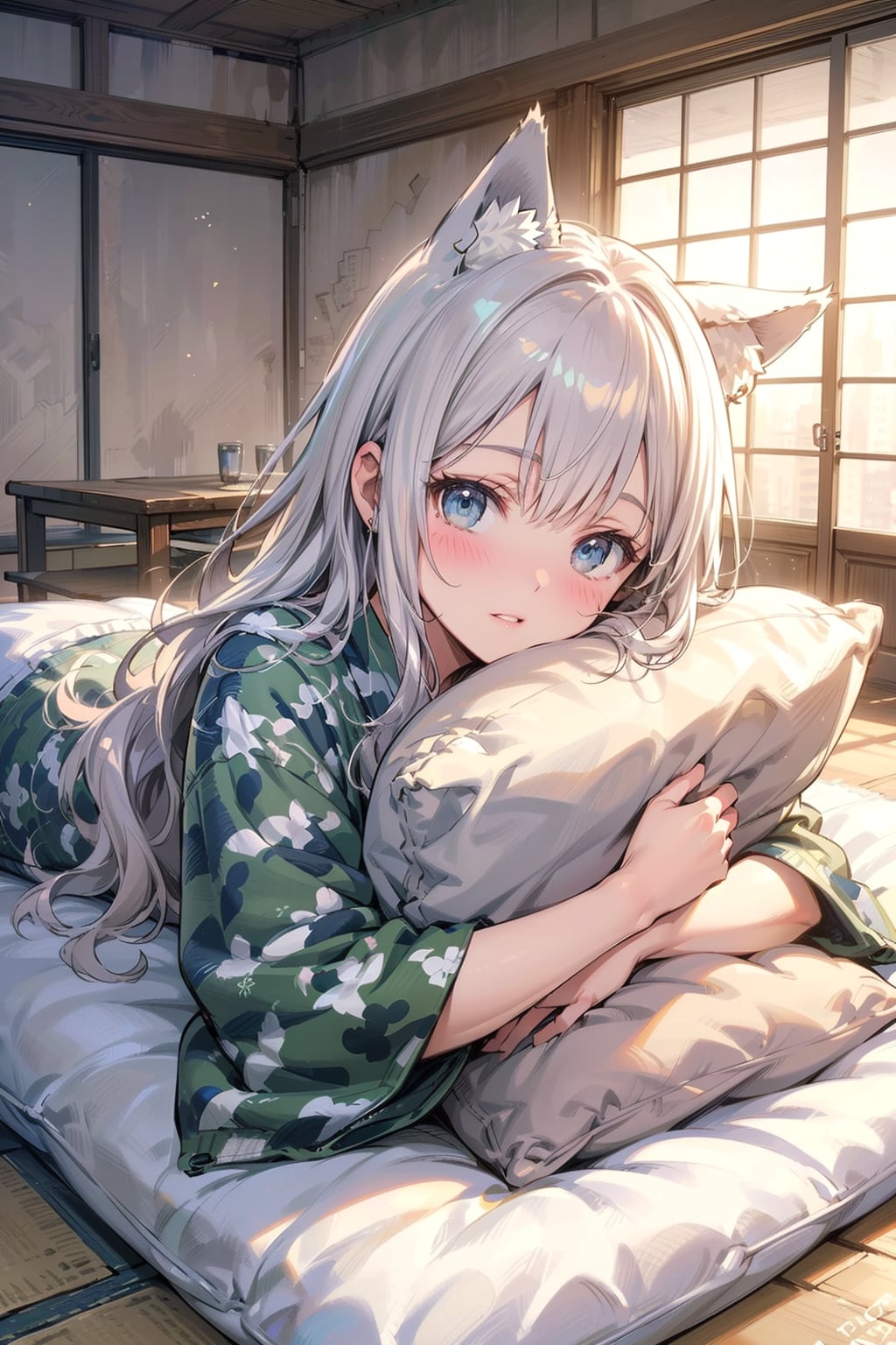 やっと起きたか🐺💧